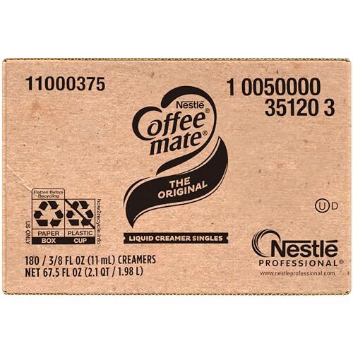 Nestle Coffee Creamer Original Liquid Creamer Singles Non Dairy No Refrigerat...