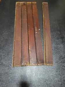 83 sq ft Antique Beadboard T&G hardwood Wainscot from 1886 farmhouse kitchen