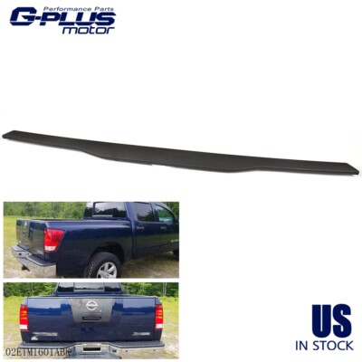 Fit For 04-12 Nissan Titan Pickup Tailgate Molding Cap Spoiler