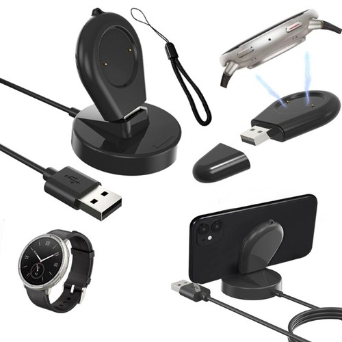Portable Smartwatch Charging Stand Rack Support Attachment for Active 2 - Photo 2/8