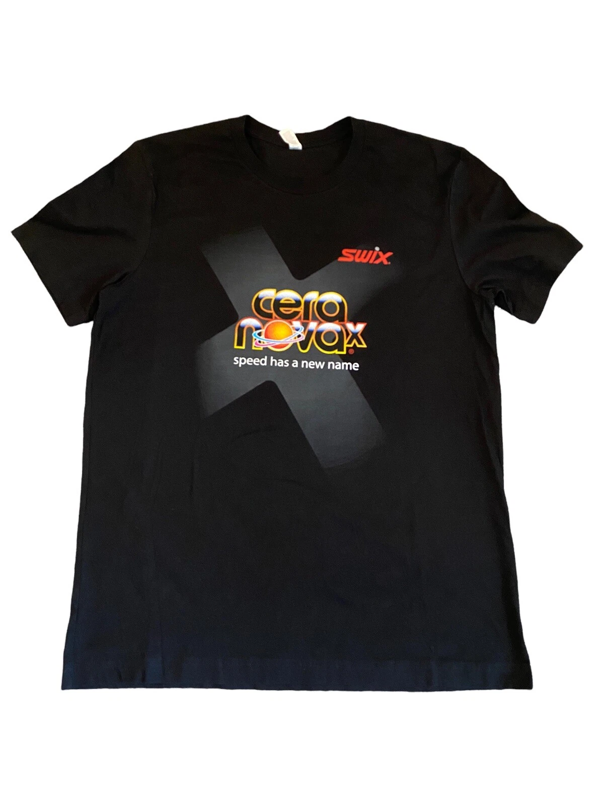 Swix Cera Nova X T Shirt Men's Large - Black - Speed Has A New Name Ski