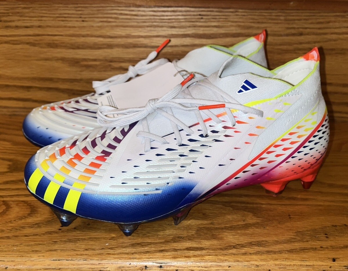Adidas Predator Edge.1 SG Soccer Cleats GW1021 Man US 8.5 Women US