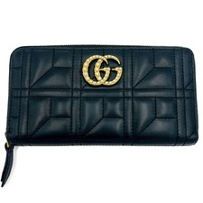 Gucci GG Marmont Leather Chevron Pearl Apollo...