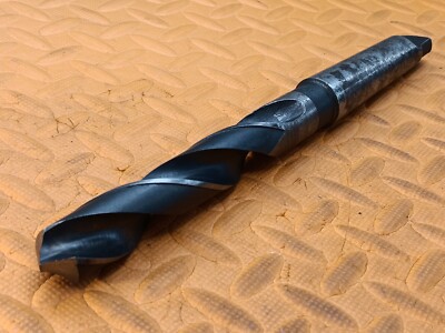PTD 27/32'' Morse Taper #3 MT3 HSS Twist Drill Bit 10'' OAL 4.5'' LOC .84375 USA