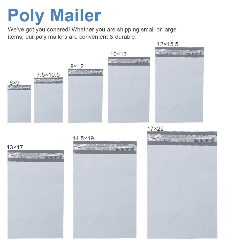 Lot De 20 Sacs D'Expédition EBay 12x15 Pouces - En Poly Mailer, Neufs, Livraison Gratuite