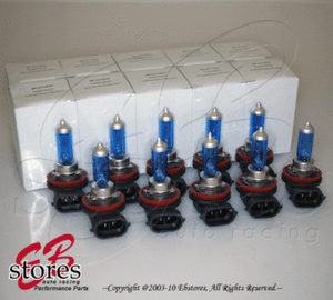 12V-35w-H8-Super-White-5000K-Xenon-Gas-HID-Foglight-Light-Bulb-10pcs-5pair