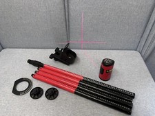 David White SLL2 Laser Cross Level with Laser Pole
