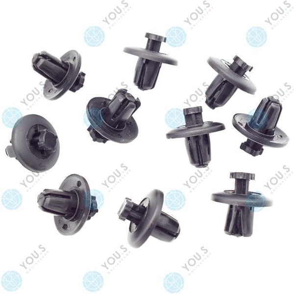 100 X You.S Original Unterbodenschutz Schlagniet Clips Loch Ø 8 Mm FüR Citroen-image