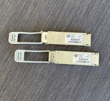 Lot 2-QSFP-40G-SR-BD Cisco 40GBASE-SR-BiDi, duplex MMF QSFP Modules S-50