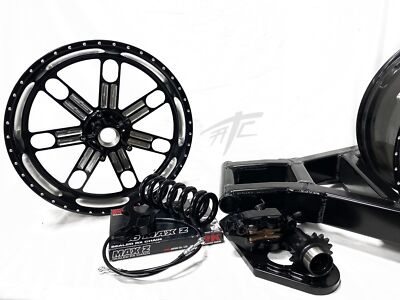 300 OSD FAT TIRE KIT BLACK CONTRAST SLAM WHEELS 12-25 KAWASAKI 300 OSD FAT TIRE KIT BLACK CONTRAST SLAM WHEELS 12-25 KAWASAKI