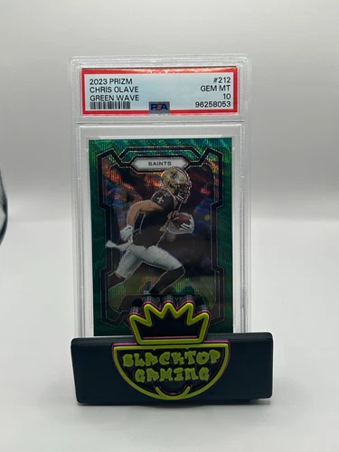 Chris Olave 2023 Panini Prizm Chris Olave #212 Green