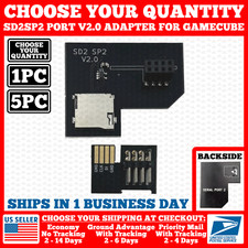 NEW SD2SP2 Pro V2.0 Adapter for Nintendo Gamecube Serial Port 2 Micro SD Card