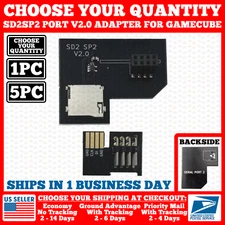 NEW SD2SP2 Pro V2.0 Adapter for Nintendo Gamecube Serial Port 2 Micro SD Card