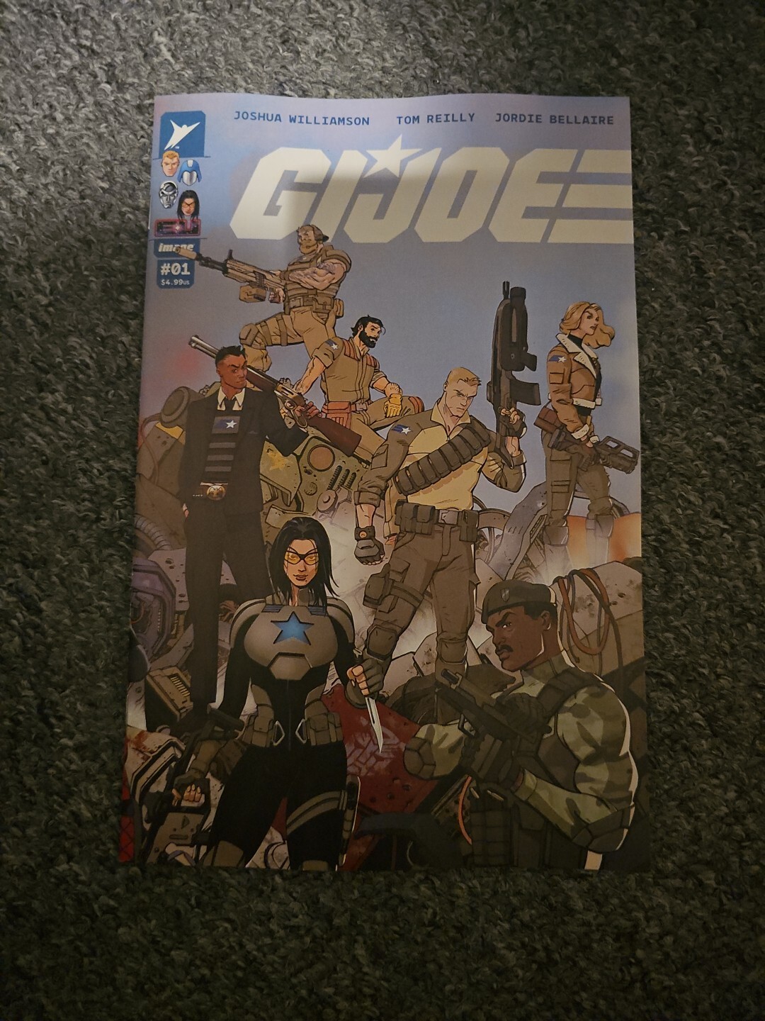 Gi Joe #1 - Cover A - Wraparound Cover - Image Comics 2024 NM