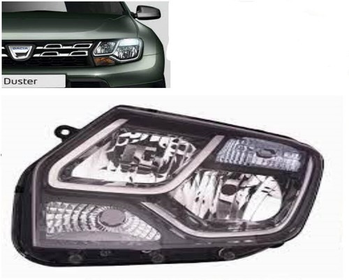 Phaque Avant Gauche Pour Dacia Duster (à Partir De 2018) - Projecteur H7/H1, Lumière Diurne LED PR.R.E