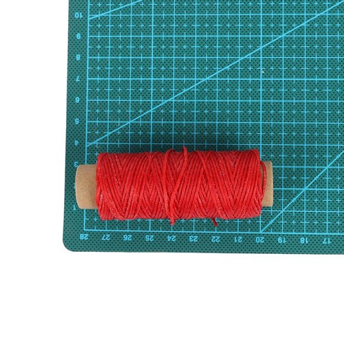 150D Hand Stitching Handicraft Flat Sewing Line Leather Waxed Thread Cord - Picture 9 of 21