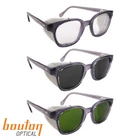 Bouton Traditional Smoke Frame Mesh Sideshield Safety Glasses/Goggles
