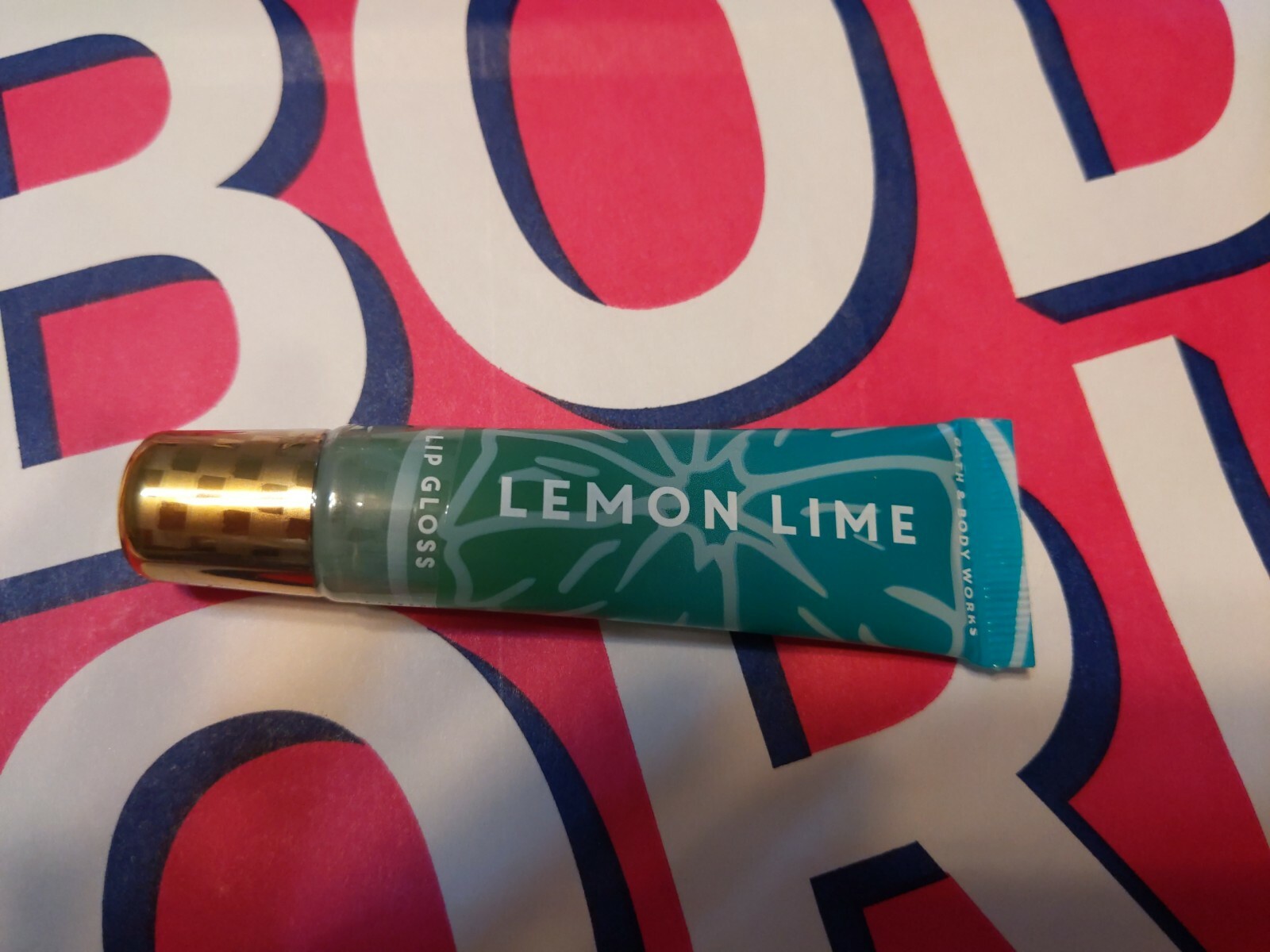 1 Bath & Body Works Lemon Lime Lip Gloss Shine Balm Stick for sale