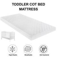 Travel Cot Mattress 95x65cm Thick Foam Fits Graco, Red Kite & Mamas&Papas