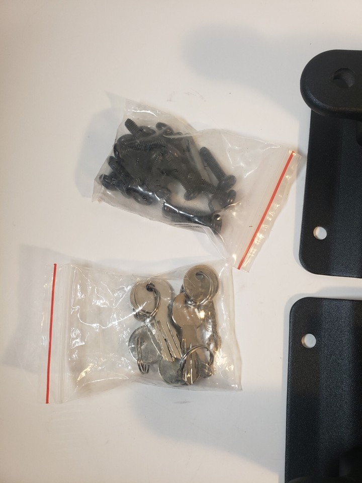 4Pcs Truck Bed Tie Down Anchor Boxlink Cleats & Plates Ford F150/250/