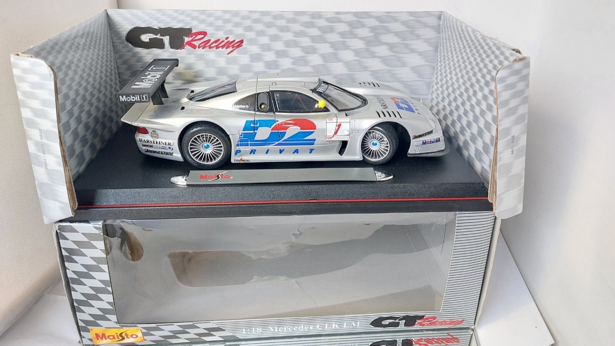 Maisto Mercedes CLK LM GT Racing 1:18 In Box | eBay Australia
