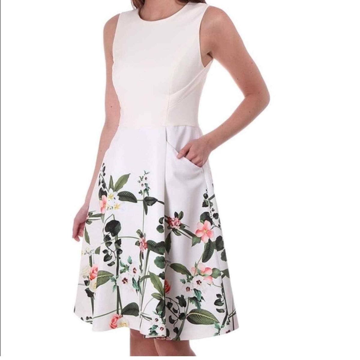 タグ付きTED BAKER KAROLIE Secret Trellis' Ted Baker, Karolie Secret Trellis Dress US Size 2 | eBay