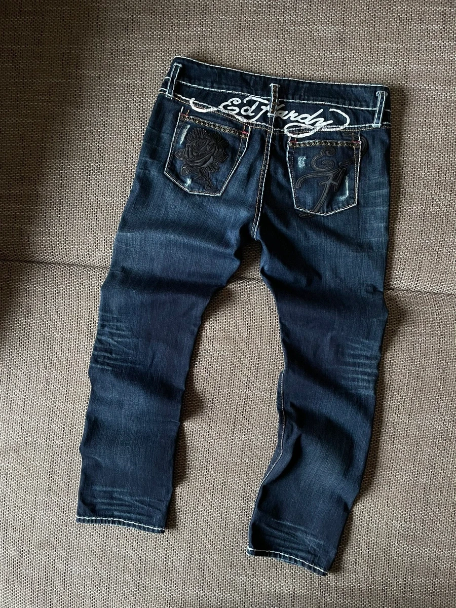 VTG Ed Hardy Christian Audigier Jeans Pants eBay