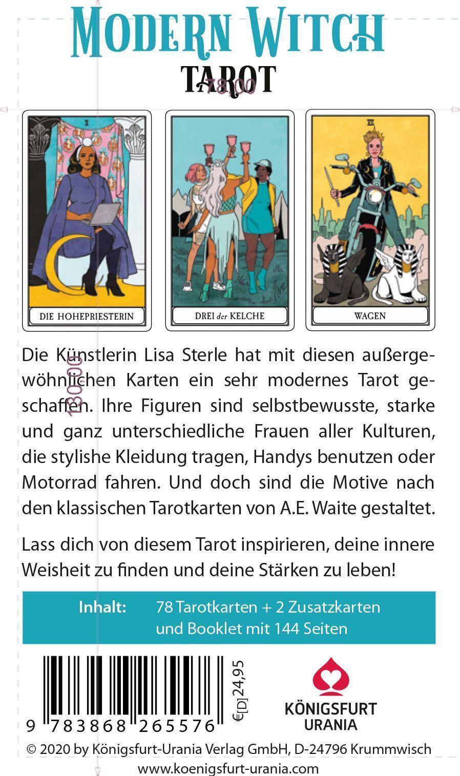 Thumbnail - Modern Witch Tarot (deutsch) | 78 Tarotkarten Mit Anleitung | Lisa
