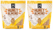 2 pack Member's Mark Honey Almond Granola, 32 oz. FREE shipping