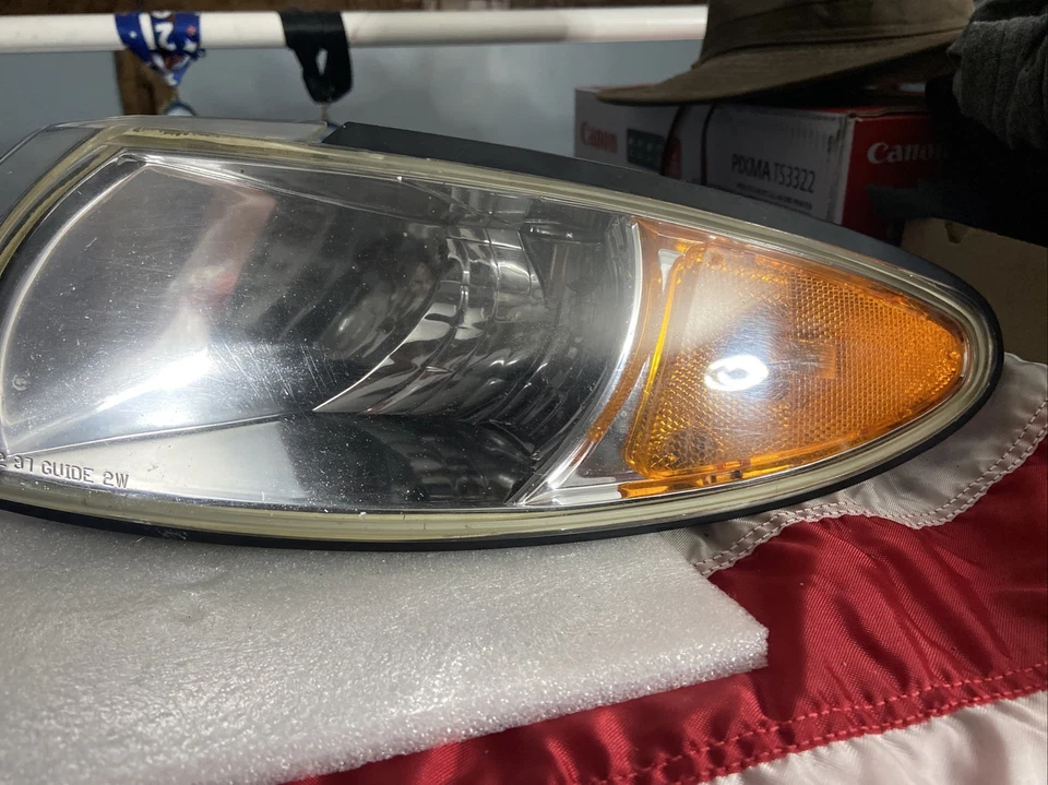 Juego de pares de luces de señalización lateral de estacionamiento para 97-03 Pontiac Grand Prix OEM GM Foto 3 de 4