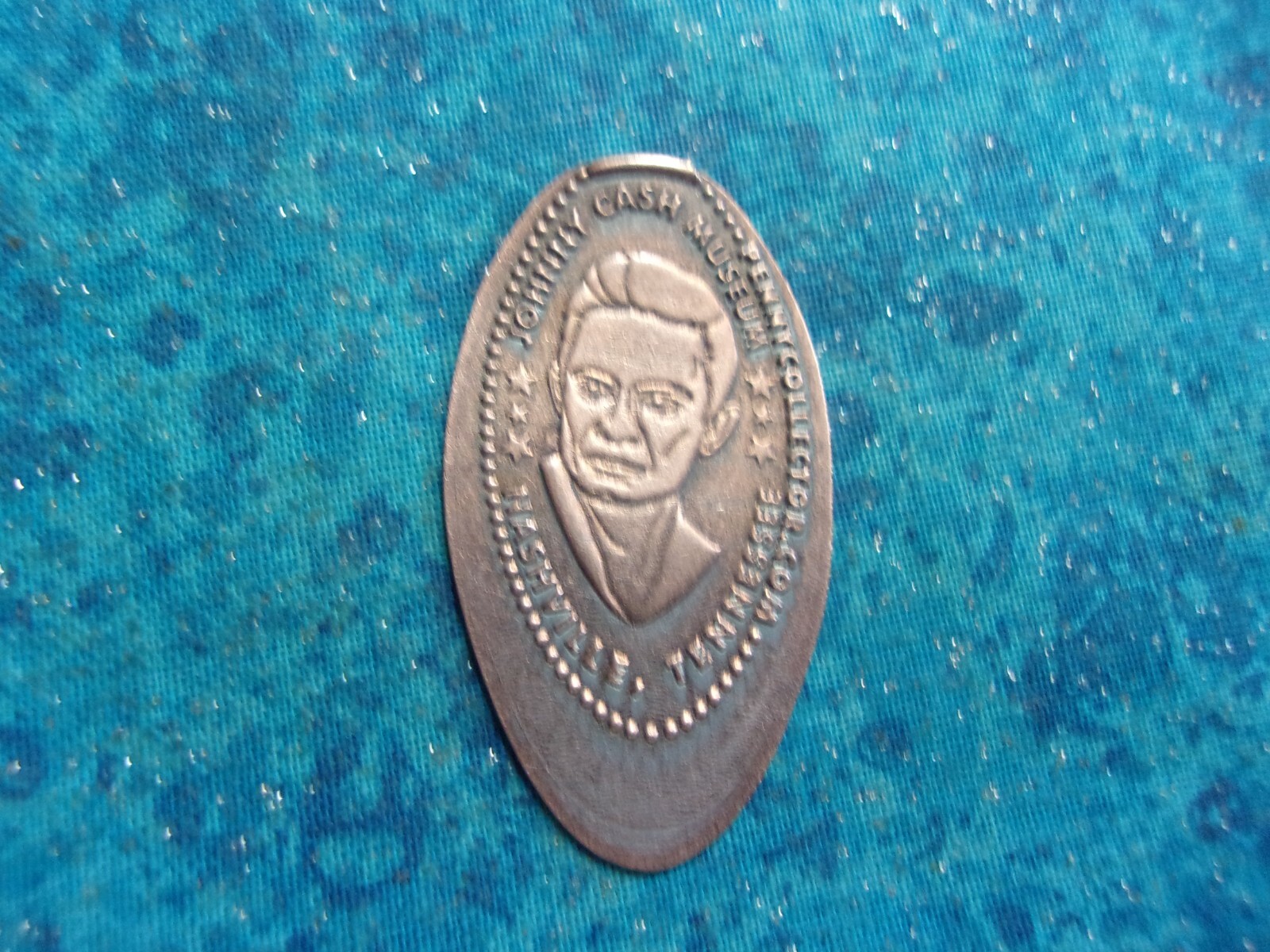 JOHNNY CASH MUSEUM NASHVILLE TENNESSEE Elongated Pressed Smashed Penny