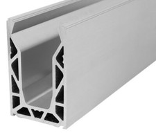 Frameless Glass Track Balustrade- Black/ Silver- Aluminum Best On Market