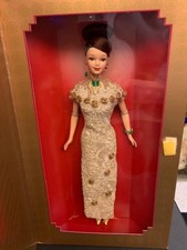 golden qipao barbie