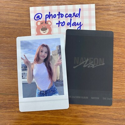 NAYEON ON HAND 'NA' POP-UP TWICE MERCH PHOTOCARD OFFICIAL JYPSHOP