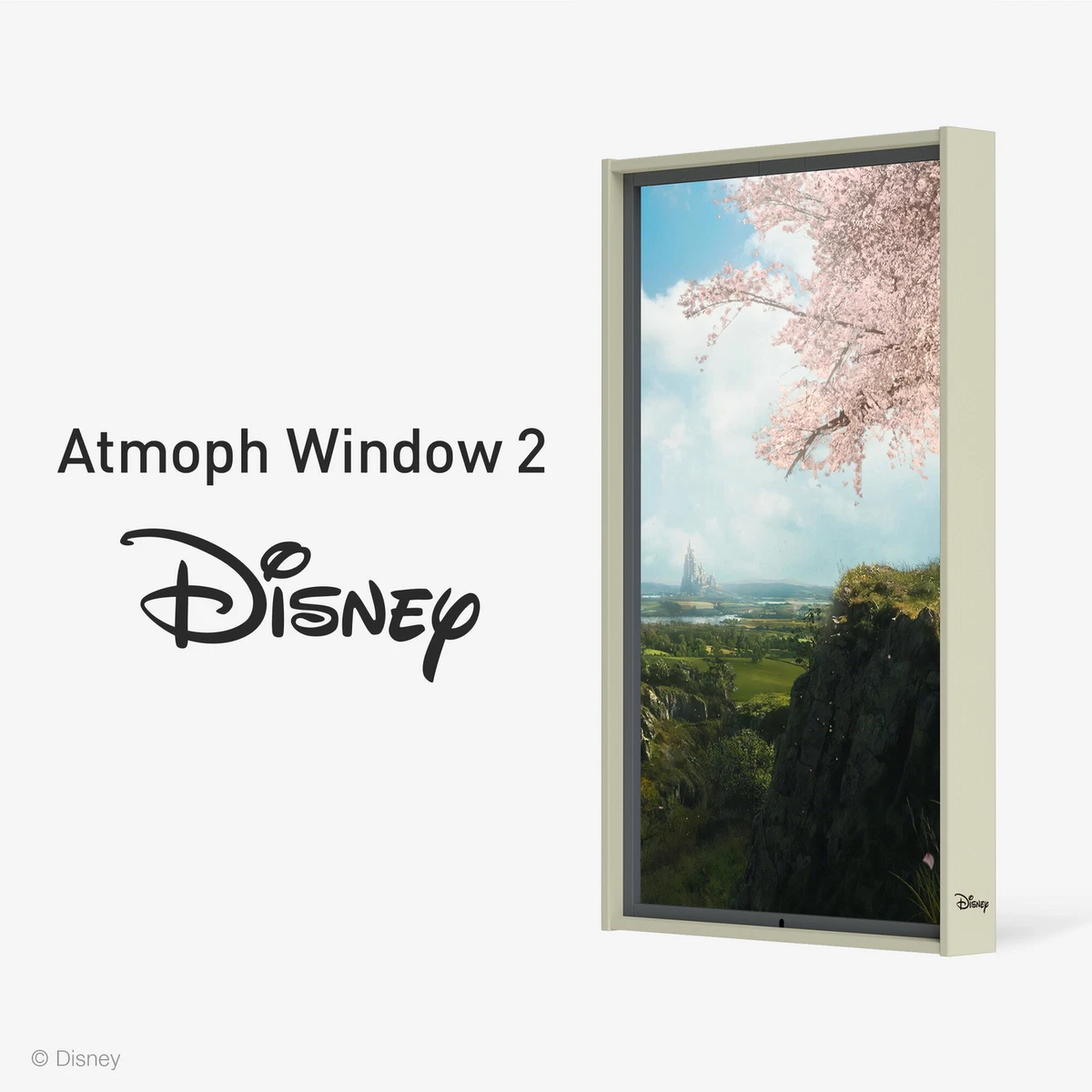 Atmoph Window 2 Disney Bioplastic Smart Display Frame 23W 1080p 27 inch 64GB