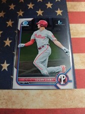 2022 1st Bowman Chrome BCP120 Logan Cerny Philadelphia Phillies 