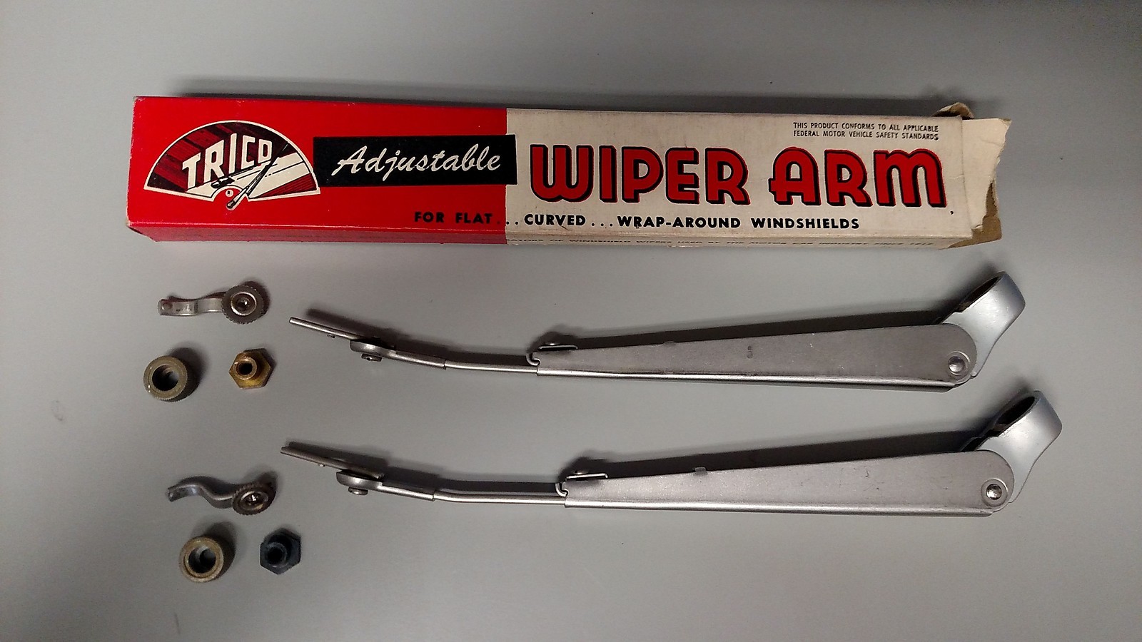 2 NOS TRICO ADJUSTABLE WIPER ARMS 19411952 Studebaker Champion eBay