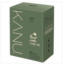 Maxim KANU Decaffeinated Latte Korean Instant Coffee Mix 13.5g 30 Sticks