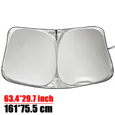 Front Windshield Sun Visor Sunshade Cover Anti-uv Protect For Chevy Silverado19