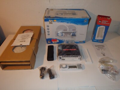 Dual Marine MXDMA65 AM/FM/CD/MP3/WMA/Ipod Radio Player w/ DMP66 Boat Speakers