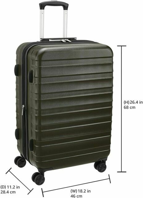 amazon hard suitcase