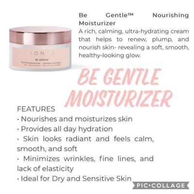 Monat Be Gentle Nourishing Moisturizer 45ml + Hyaluronic Acid Sealed