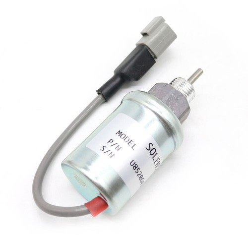 12V Electrical Shut Off Solenoid – Fits Perkins 402D / 403D / 404D / 404C / 403C (Replaces U85206452)