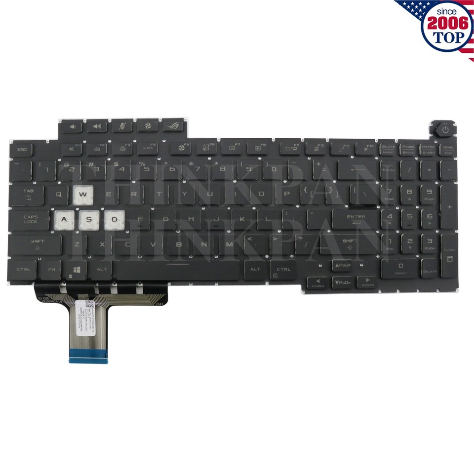 US NEW Keyboard For ASUS ROG Stirx G17 G713 G713Q G713QE G713QY G713QR G713RX G713RS G713RC G713IR G713IH G733 English Laptop - 7