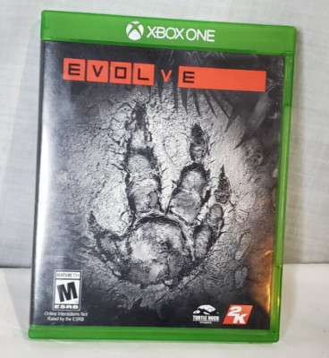 Evolve: Microsoft Xbox One: 2K Multiplayer Shooter Monster No Manual