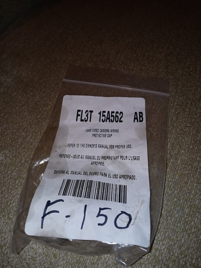 OEM FL3T 15A562 AB Ford Rear Video Camera Wiring Protective Cap eBay