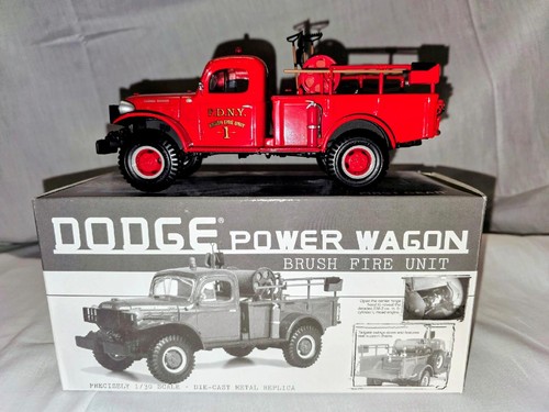 First Gear 19-2460 FDNY Dodge Power Wagon Brush Fire Truck 1:30