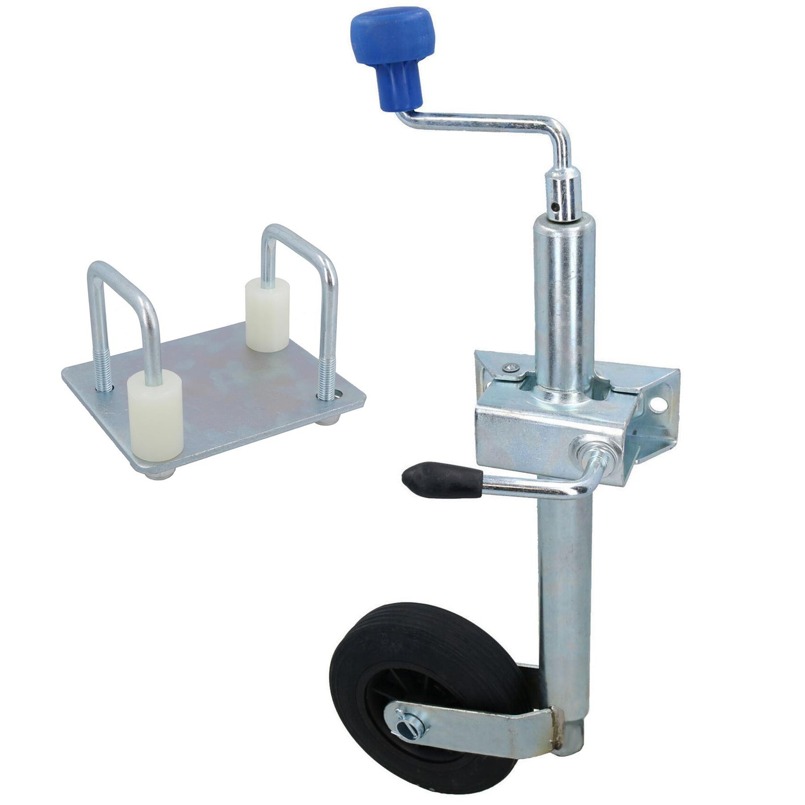 42mm Jockey Wheel with Clamp Mount for Erde Daxara Steel Wheel TR008_TR184