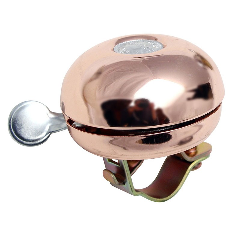 Crane Bell Co Riten II Copper Bell - Large Brass Bicycle Bel