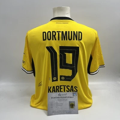 Borussia Dortmund Trikot Konstantinos Karetsas signiert BVB Puma neu XL - Bild 1 von 4